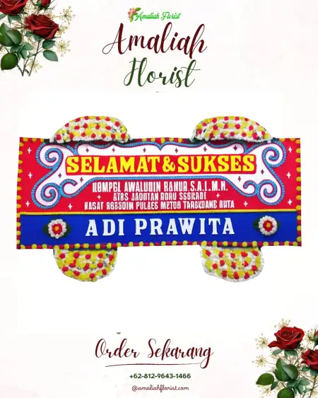 Papan Bunga Ucapan Selamat Bali Mester